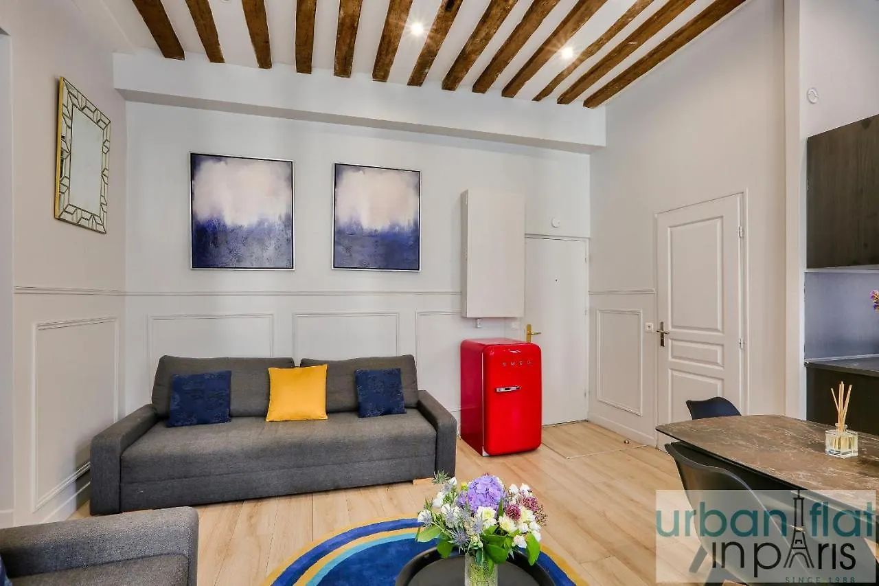 Urban Flat 44 - Charming Parisian In Montorgueil